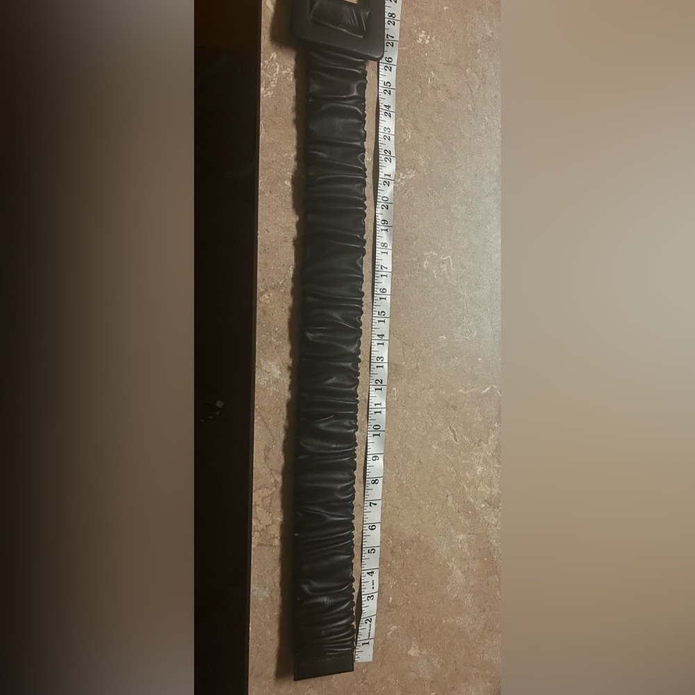 Cato black stretchy belt!